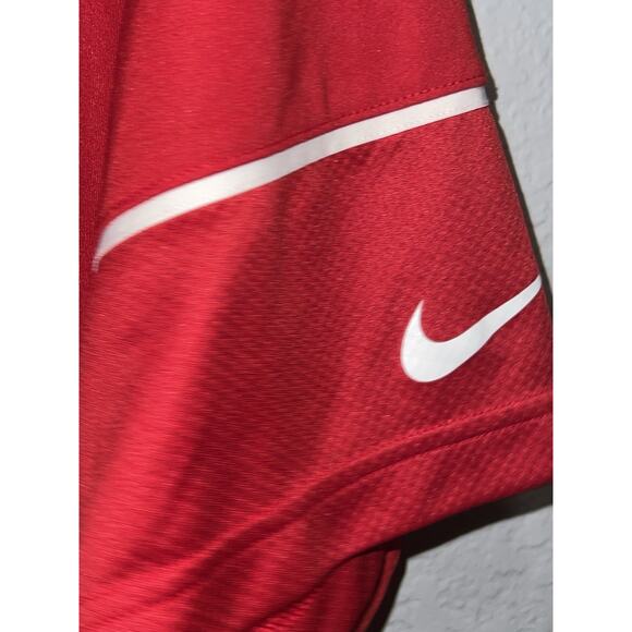 Houston Texans NFL Equipment Nike Dri-Fit Golf Polo Shirt Red Mens Size 3XL - Picture 4 of 9